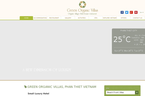 greenorganicvillas.com site used Gov