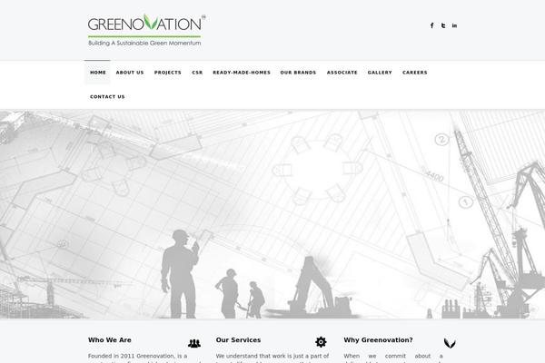 greenovation.co site used Tempera