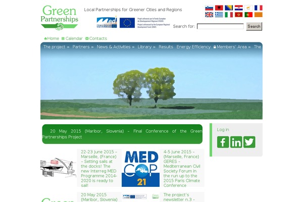 greenpartnerships.eu site used Tutorial_theme