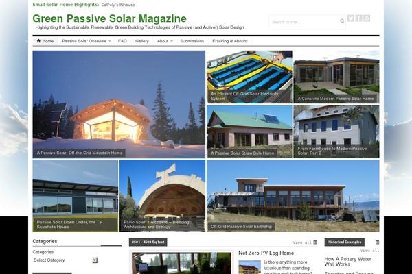 Hueman theme site design template sample