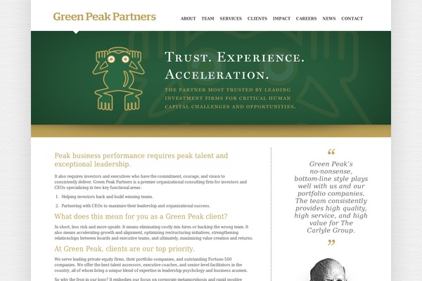 greenpeakpartners.com site used Gpp