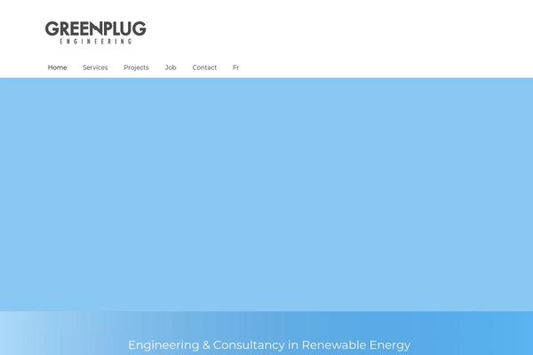 Sunergy theme site design template sample