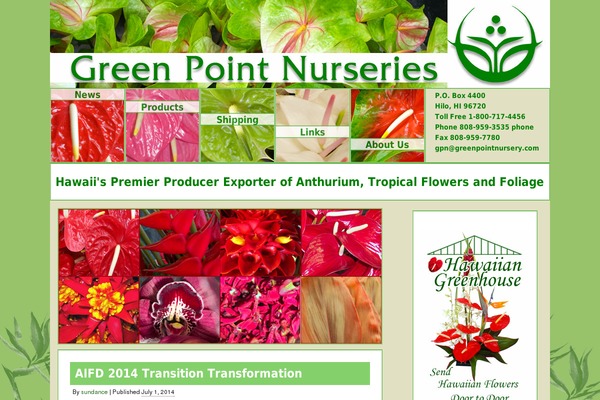 greenpointnursery.com site used Gpn