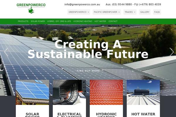 greenpowerco.com.au site used Threeus