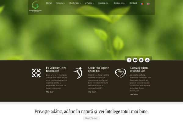 Green Earth 1.07 theme site design template sample