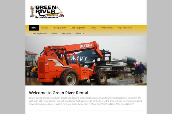 greenriverrental.com site used Backbone