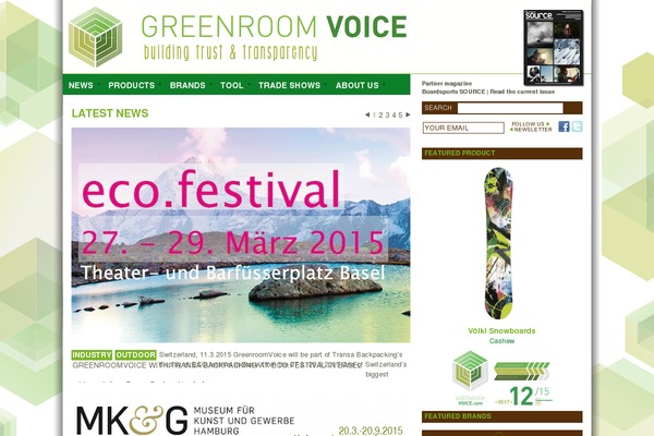 greenroomvoice.com site used 7sky