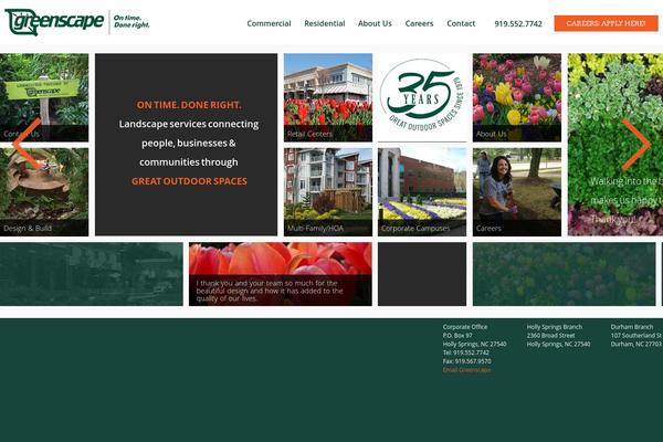 greenscapeinc.com site used Greenscape