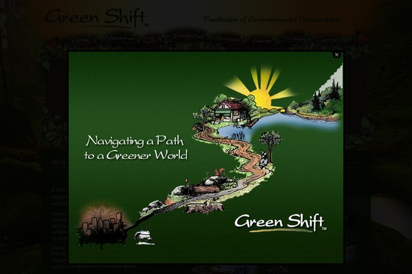 Greenshift theme site design template sample