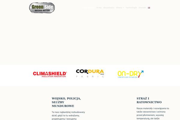 Green-planet theme site design template sample