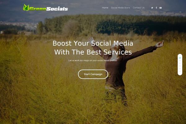 Site using Js_composer_salient plugin