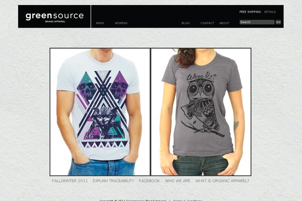 greensource.com site used Greensource