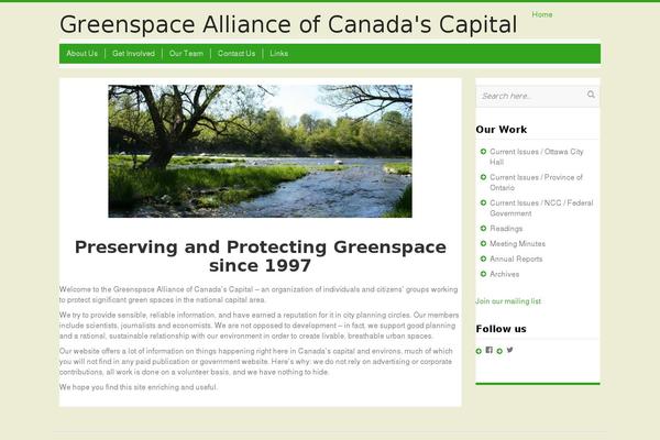 greenspace-alliance.ca site used WP Macchiato
