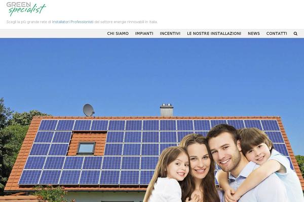 greenspecialist.it site used Greenspacialist