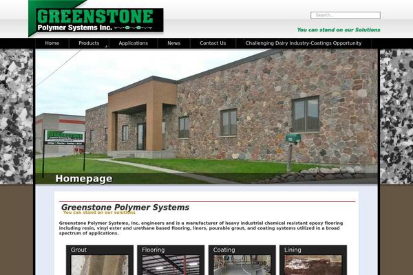 greenstonepolymer.com site used Greenstone