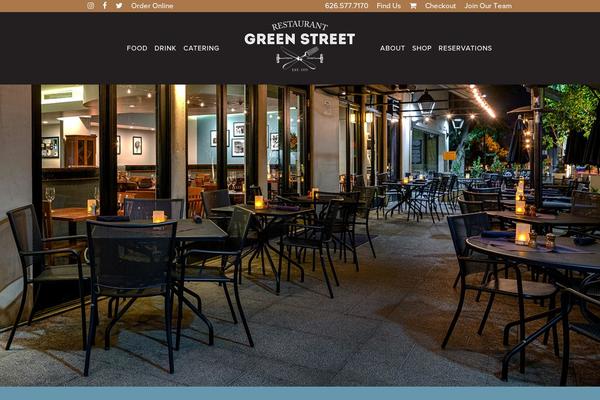 greenstreetrestaurant.com site used Gsr-theme