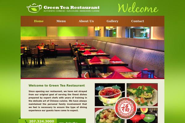 greenteasanford.com site used Greentearestaurant