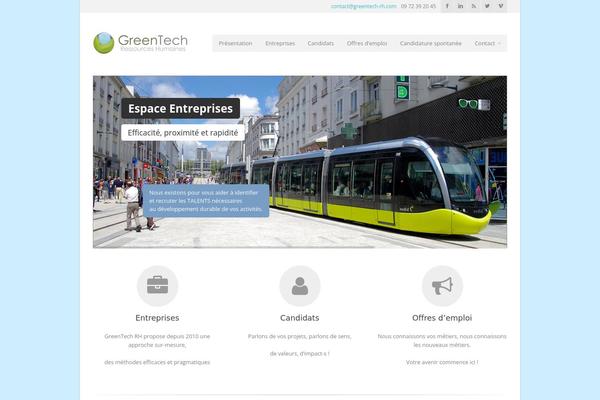greentech-rh.com site used Metrolium Child