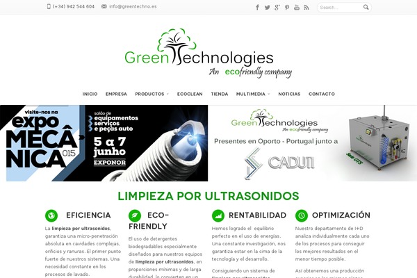 greentechno.es site used Greentechno