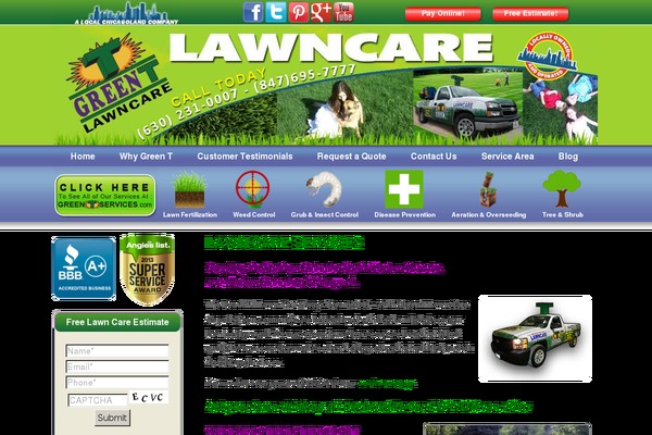 stlouislawn theme websites examples