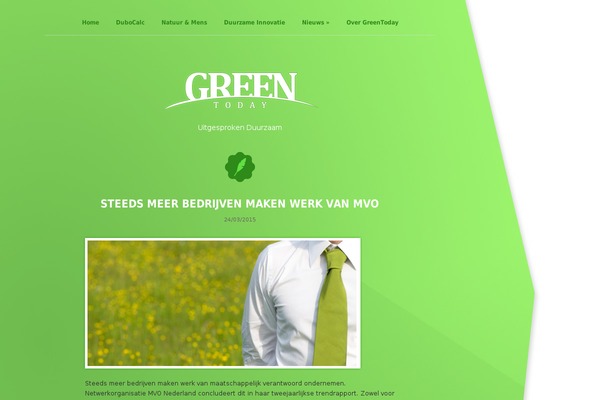 greentoday.nl site used Wp_molly5-v1.2