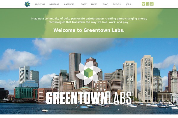 greentownlabs.com site used Greentown
