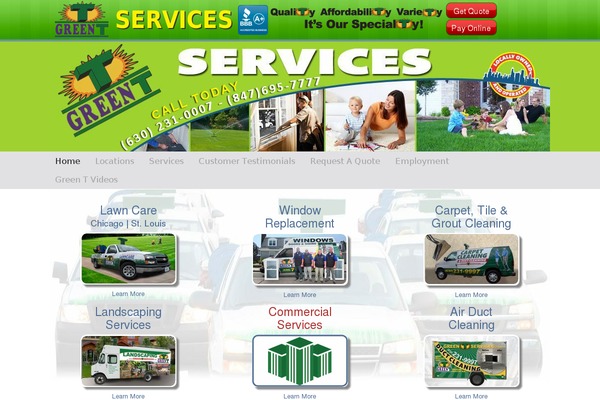 greentservices.com site used Greentservices.com