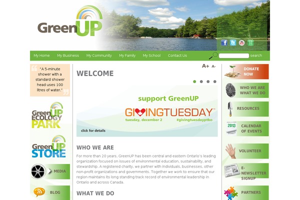 greenup.on.ca site used Greenup