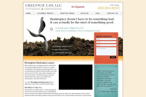 greenwaybankruptcy.com site used Greenway