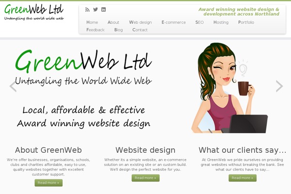 greenweb.co.nz site used Greenweb
