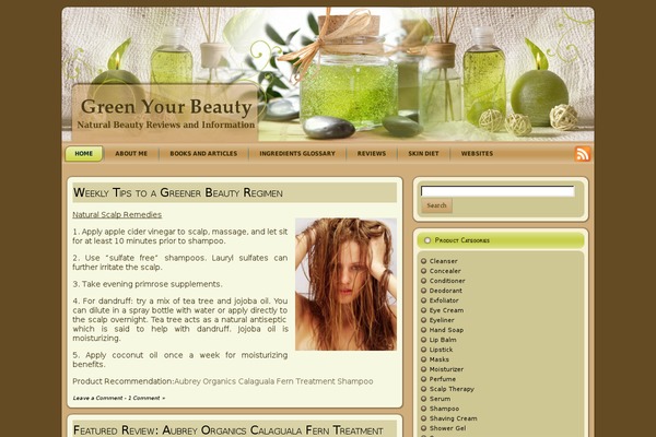Green_spa WordPress theme, websites list used Green_spa theme Green_spa theme websites examples