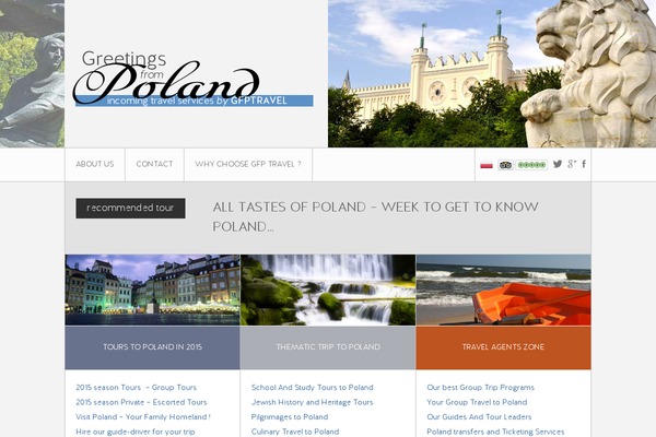 greetingsfrompoland.com site used Gfp