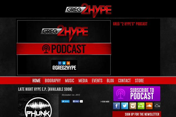 greg2hype.com site used Mastertheme-greg2hype