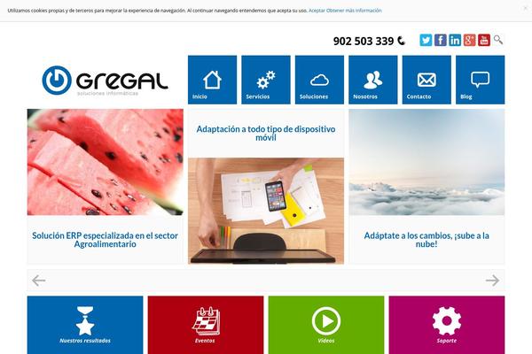 gregal.info site used Mirage