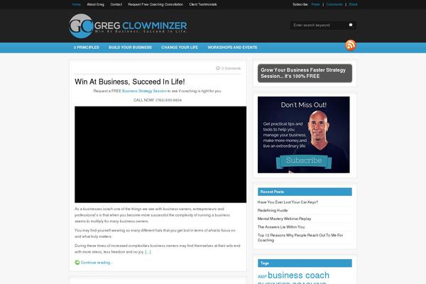 gregclowminzer.com site used Make