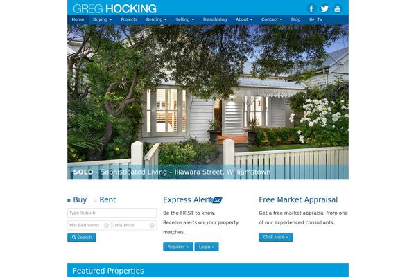 greghockingrealestate.com.au site used Greg_hocking