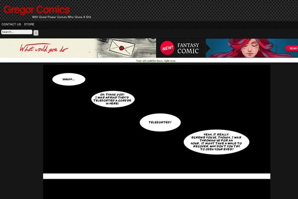 gregor-comics.com site used ComicPress