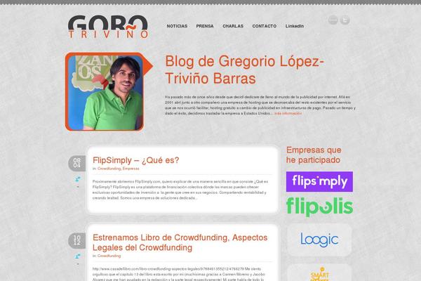 gregoriolopez.es site used Theme1382