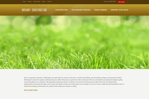 Karma theme site design template sample