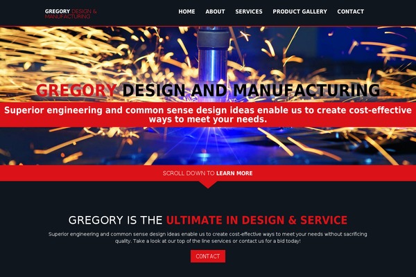 gregorydm.com site used Gregory