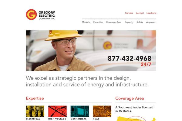 gregoryelectric.com site used Gregory