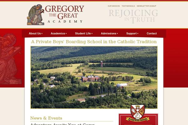 gregorythegreatacademy.org site used Gregorythegreat2015