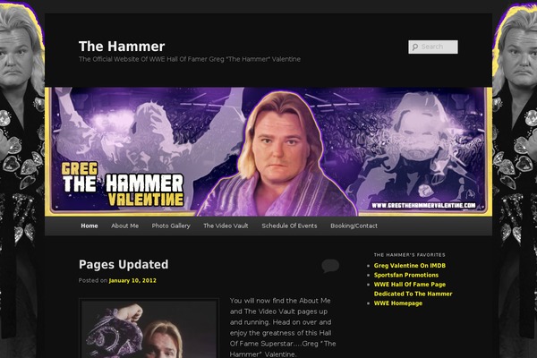 Twenty Eleven theme site design template sample