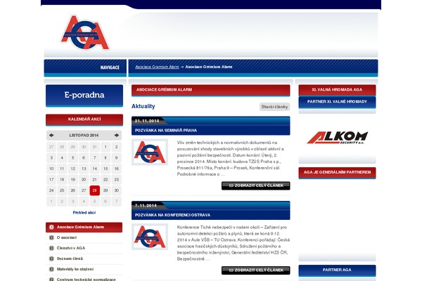 gremiumalarm.cz site used Extra-web-2