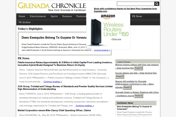 grenadachronicle.com site used Newsifybyrapidsols-child