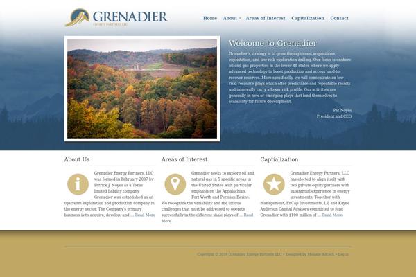 grenadierenergy.com site used Grenadier-child