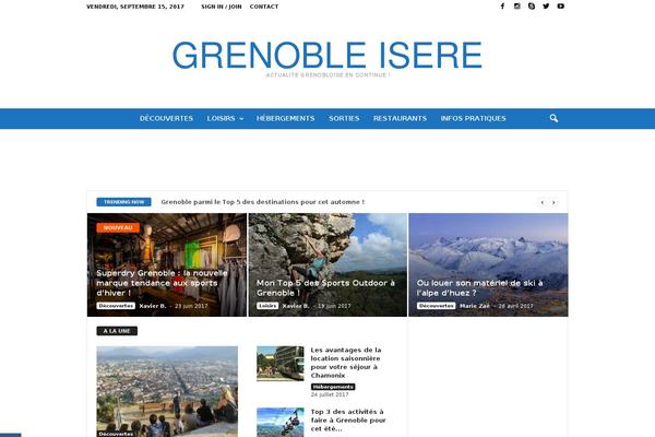 grenoble-isere.info site used Newsmag-nulled