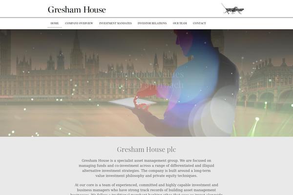 greshamhouse.com site used Gresham