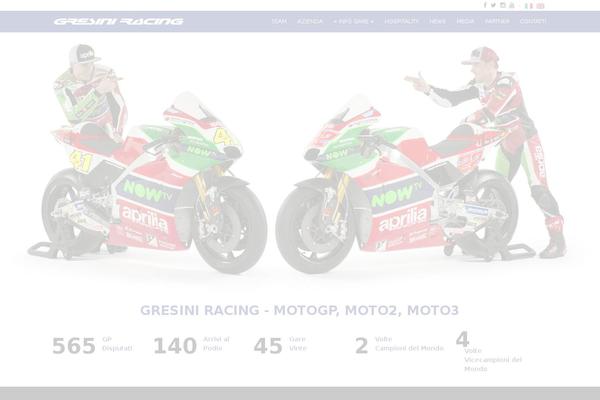 gresiniracing.com site used Gresini-racing