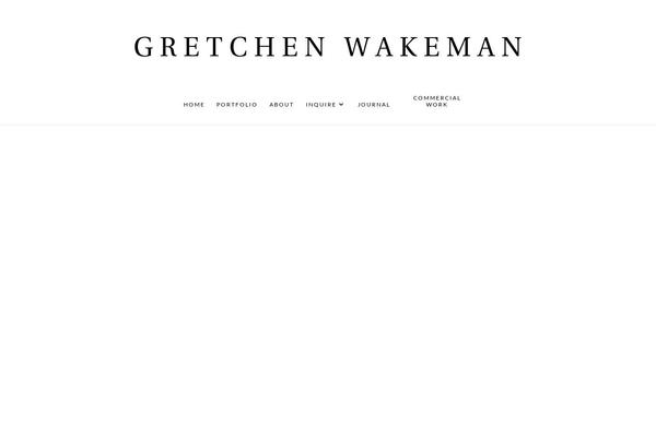 gretchenwakeman.com site used Blanca_installable_theme